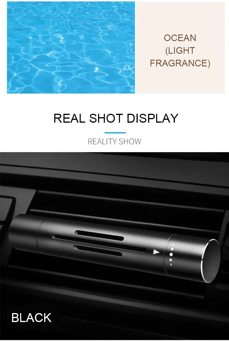 8-Piece Car Air Vent Perfume Set: Aviation Aluminum Alloy Air Freshener with Aroma Sticks for Auto Interior, Long-Lasting Natural Fragrance, Easy Install showcase 7