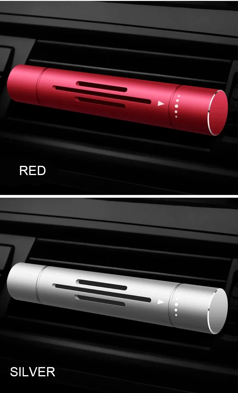 8-Piece Car Air Vent Perfume Set: Aviation Aluminum Alloy Air Freshener with Aroma Sticks for Auto Interior, Long-Lasting Natural Fragrance, Easy Install showcase 8