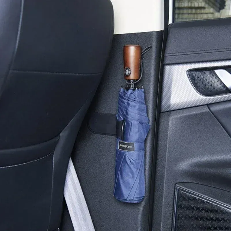 Universal Car Trunk Organizer Clip Hook - Multifunctional Fastener Bracket for Umbrellas & Small Items - Durable PP Interior Auto Accessory thumbnail 1