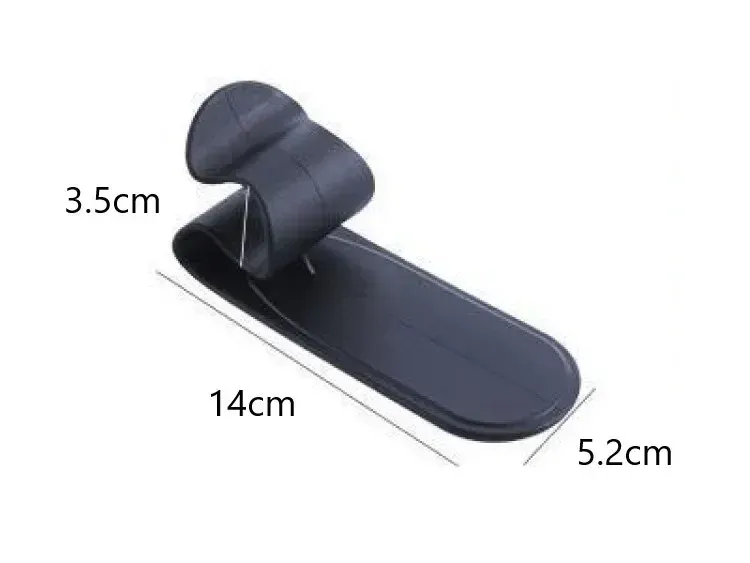 Universal Car Trunk Organizer Clip Hook - Multifunctional Fastener Bracket for Umbrellas & Small Items - Durable PP Interior Auto Accessory showcase 2