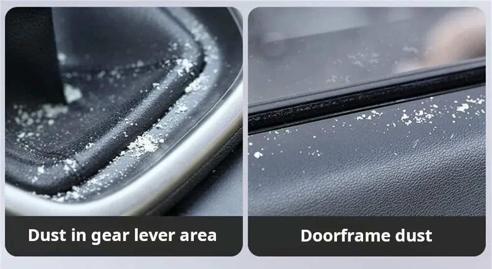 Car Air Conditioner Cleaning Brush Set - Mini Crevice Dust Removal Tool for Interior Detailing, Soft Bristles, Washable, for All Vehicle Vents & Gaps showcase 3