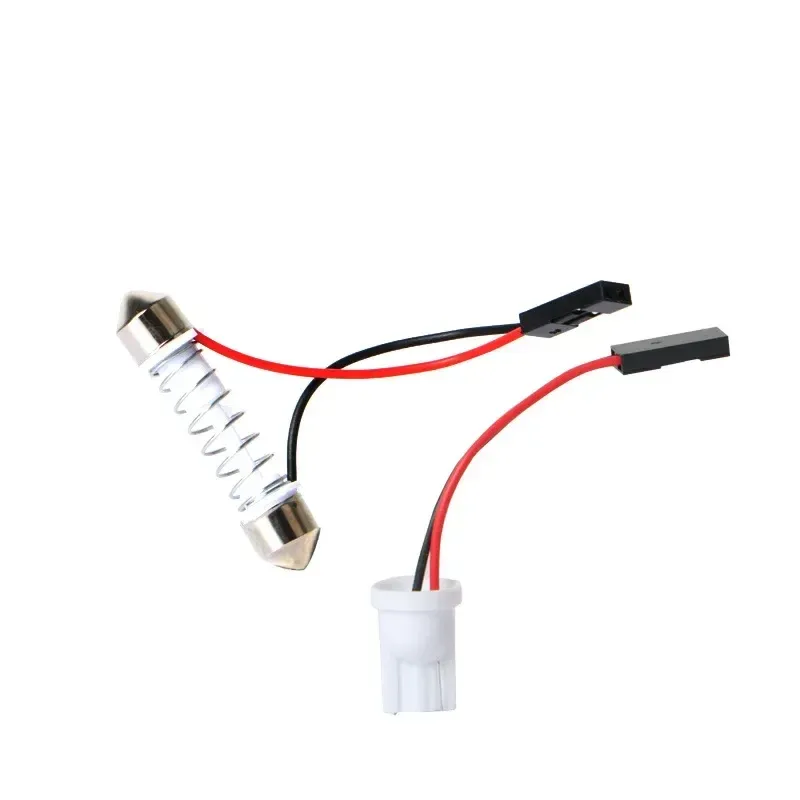 4PCS COB LED Car Interior Light Kit - 18/24/48 SMD T10 4W 12V White Dome Panel Lamp Bulbs with Festoon Adapter for Enhanced Vehicle Lighting showcase 8
