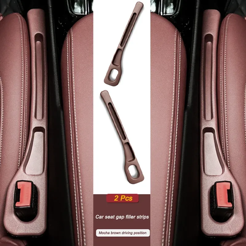 2Pcs Car Seat Gap Filler Side Seam Plug Strip - Universal Fit Wallet Phone Holder for All Car Models, Prevents Item Drops, Durable & Stylish Interior Accessory showcase 9