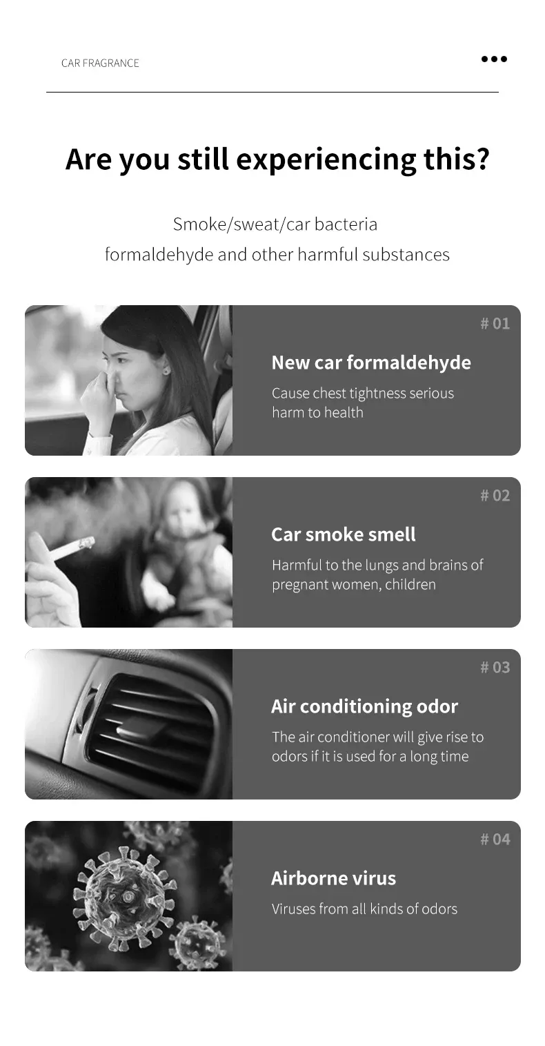 Long-Lasting Car Perfume Air Freshener for Interior Accessories, Keep Your Car Charming and Fresh Scent showcase 3
