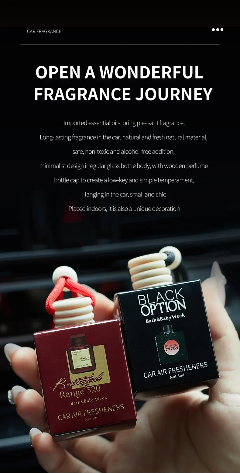 Long-Lasting Car Perfume Air Freshener for Interior Accessories, Keep Your Car Charming and Fresh Scent showcase 4