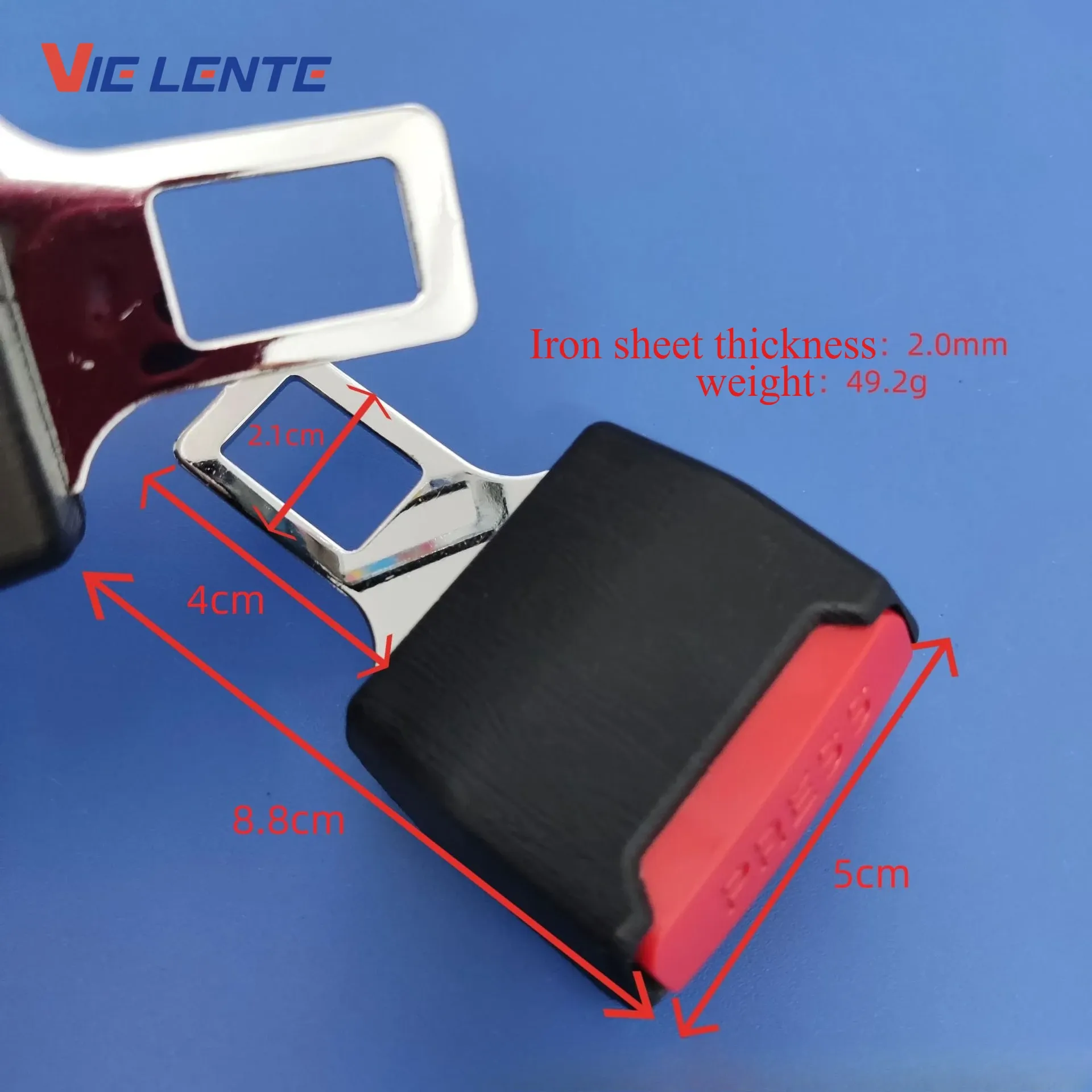 Universal Car Seat Belt Extender Adapter Plug - Durable Safety Buckle Lock Clip for Adults & Children, Easy Install Interior Accessory for Most Vehicles thumbnail 6