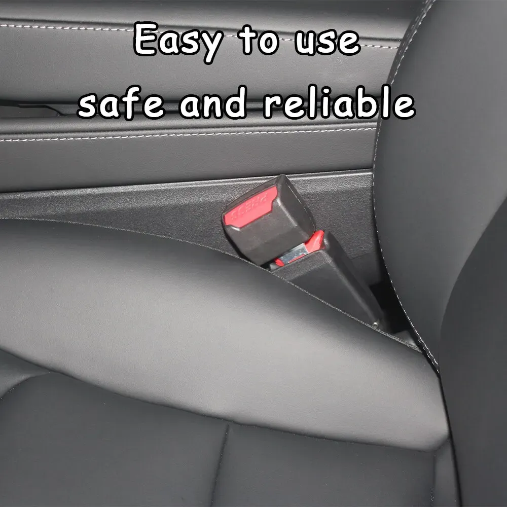 Universal Car Seat Belt Extender Adapter Plug - Durable Safety Buckle Lock Clip for Adults & Children, Easy Install Interior Accessory for Most Vehicles thumbnail 3
