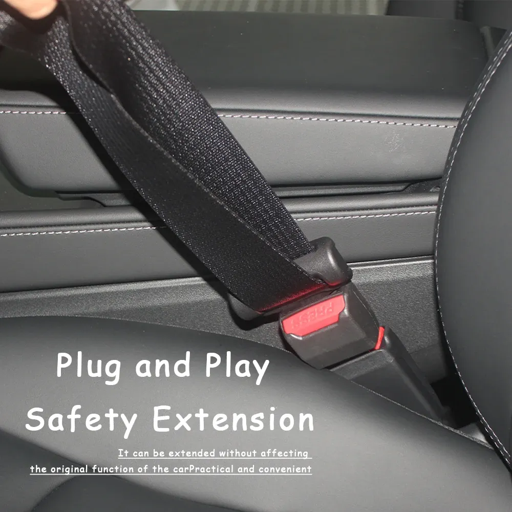 Universal Car Seat Belt Extender Adapter Plug - Durable Safety Buckle Lock Clip for Adults & Children, Easy Install Interior Accessory for Most Vehicles showcase 3