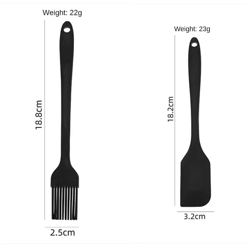 10-Piece Food-Grade Silicone Kitchen Utensil Set - Heat-Resistant Slotted Spoon, Strainer for Non-Stick Cookware & Hot Pot, Essential Cooking Gadgets for Home Chefs showcase 16