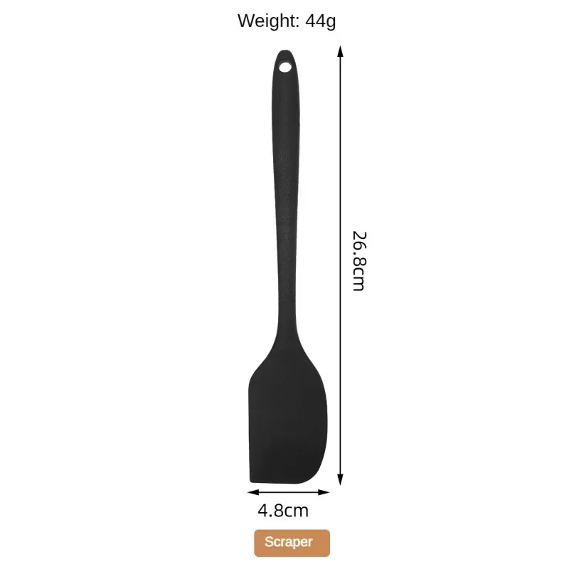 10-Piece Food-Grade Silicone Kitchen Utensil Set - Heat-Resistant Slotted Spoon, Strainer for Non-Stick Cookware & Hot Pot, Essential Cooking Gadgets for Home Chefs thumbnail 6