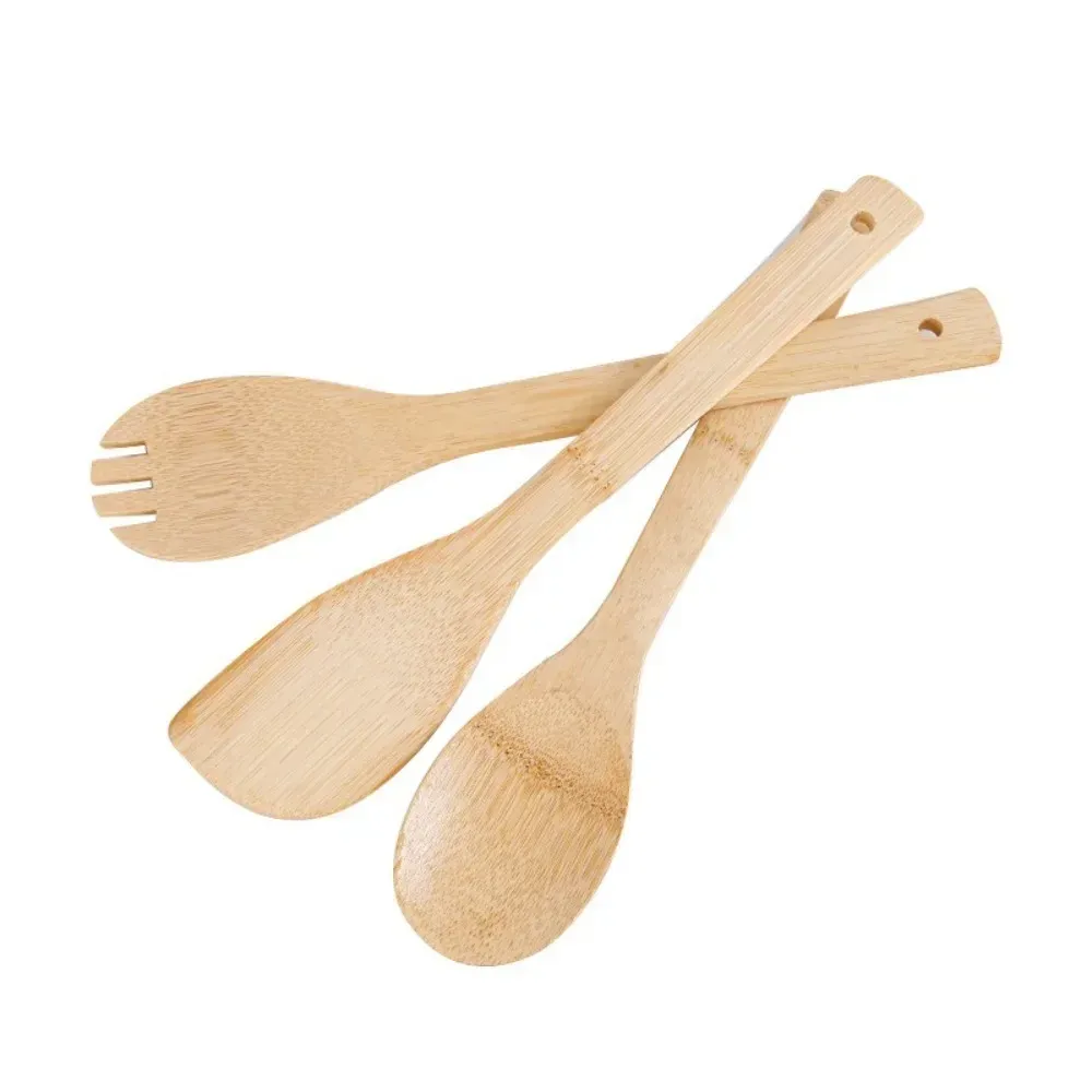 3-Piece Eco-Friendly Bamboo Cookware Set with Non-Stick Frying Pan - Safe, Durable Kitchen Utensils for Healthy Cooking showcase 14