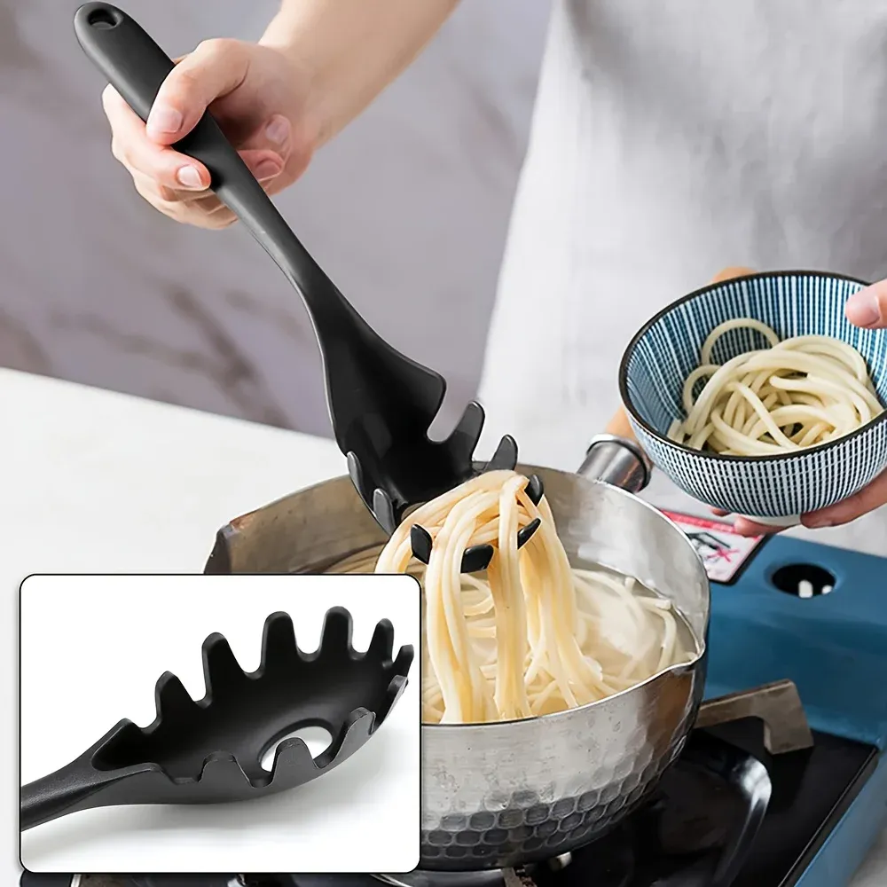 1/3-Piece Silicone Cooking Utensil Set - Heat-Resistant Spatula, Slotted Spoon, Solid Spoon for Non-Stick Cookware, Baking, Mixing, Stirring - Kitchen Essentials showcase 6