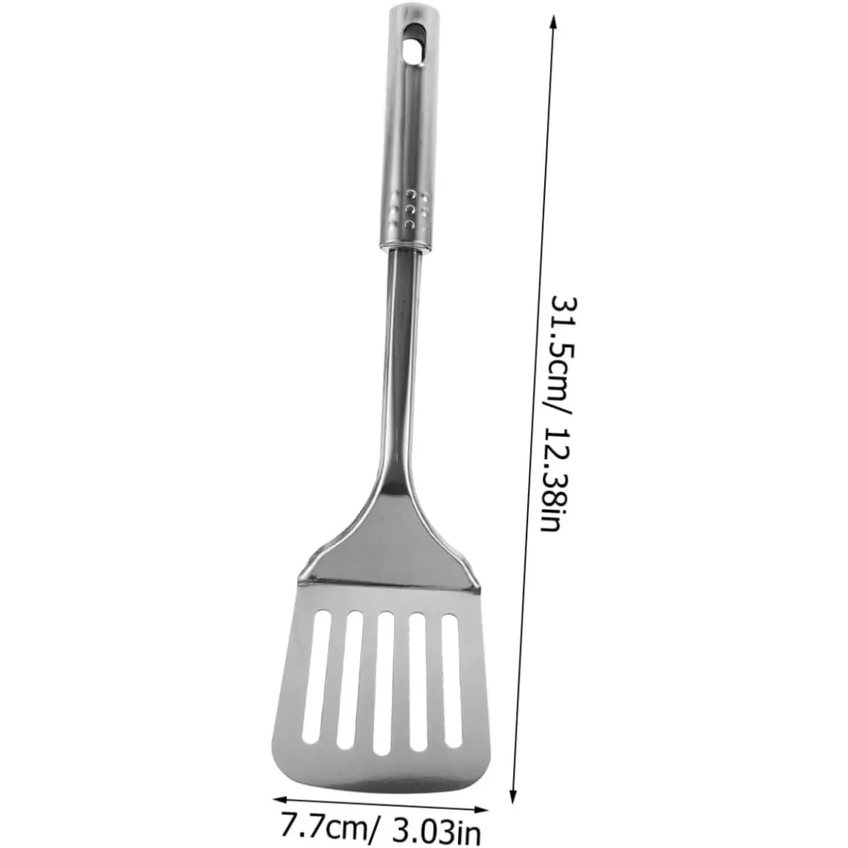 Stainless Steel Kitchen Spatula Turner for Non-Stick Cookware, Easy Clean Dishwasher Safe Utensil, Durable Cooking Shovel for Home Kitchen Use showcase 2