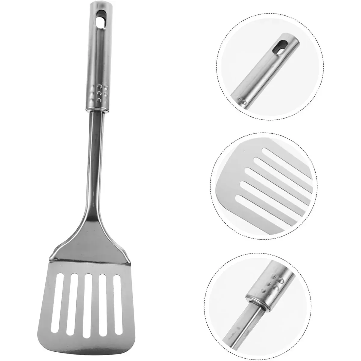 Stainless Steel Kitchen Spatula Turner for Non-Stick Cookware, Easy Clean Dishwasher Safe Utensil, Durable Cooking Shovel for Home Kitchen Use showcase 5