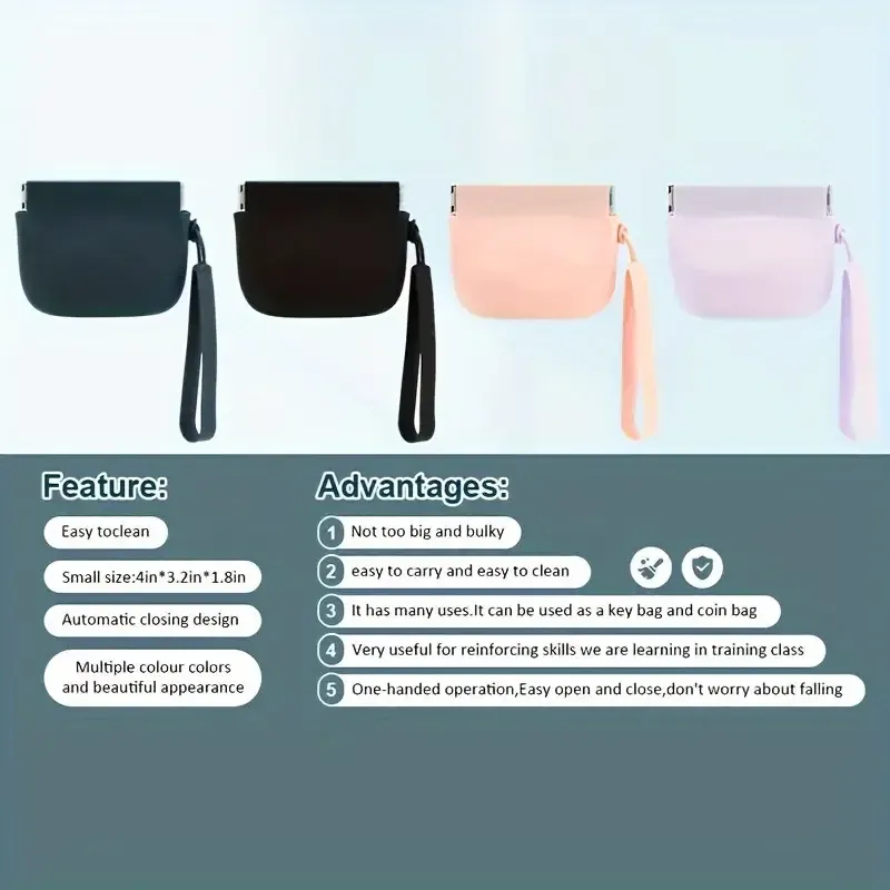 Portable Silicone Dog Treat Bag for Pet Training - Convenient Food Snack Pouch for Walking Dogs, Easy Clean Storage Supply showcase 9