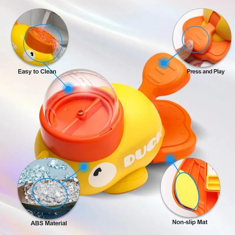 Interactive Dog Toy Treat Dispenser - Cartoon Duck Design Automatic Feeder for Dog Training, Slow Food Snack Ball for Small to Large Dogs (3-50kg) showcase 5