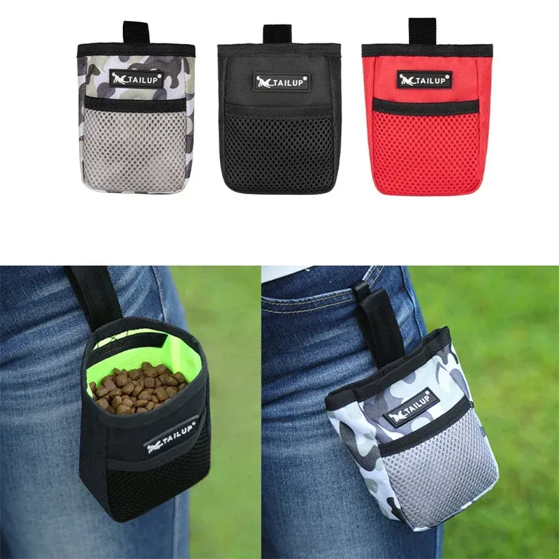Pet Dog Puppy Training Treat Snack Bait Pouch - Obedience Agility Reward Waist Bag for Easy Access to Food thumbnail 1