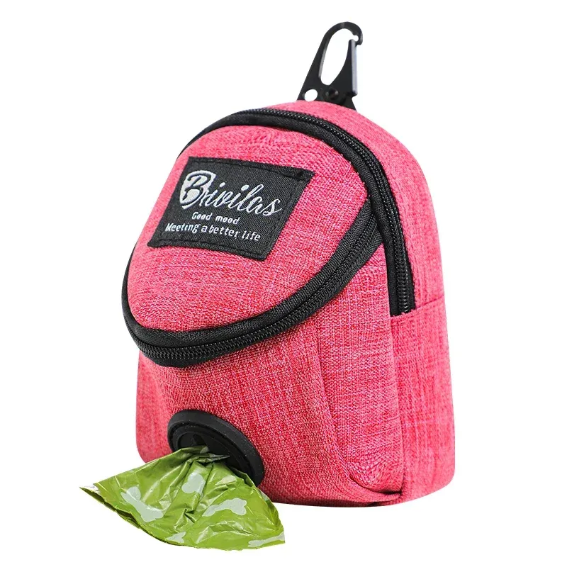 Portable Dog Training Treat Bag Pouch for Outdoor Use - Pet Puppy Snack Reward Waist Bag with Poop Bag Dispenser - Essential Pet Accessories for Walks and Training showcase 17