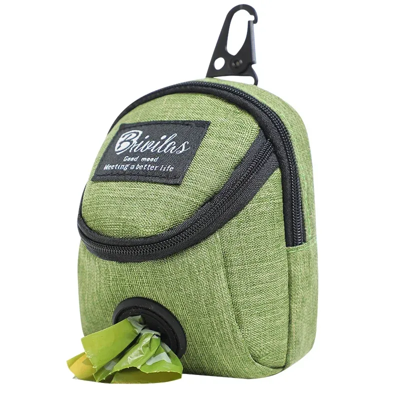 Portable Dog Training Treat Bag Pouch for Outdoor Use - Pet Puppy Snack Reward Waist Bag with Poop Bag Dispenser - Essential Pet Accessories for Walks and Training showcase 16