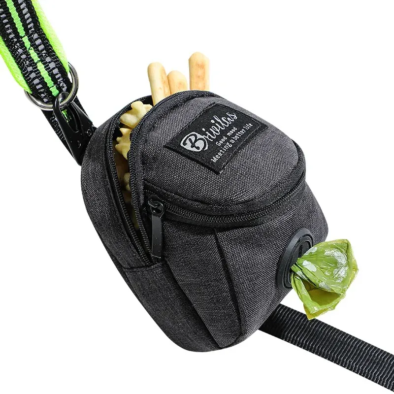 Portable Dog Training Treat Bag Pouch for Outdoor Use - Pet Puppy Snack Reward Waist Bag with Poop Bag Dispenser - Essential Pet Accessories for Walks and Training showcase 12