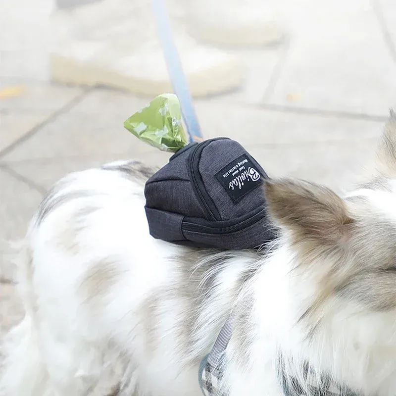 Portable Dog Training Treat Bag Pouch for Outdoor Use - Pet Puppy Snack Reward Waist Bag with Poop Bag Dispenser - Essential Pet Accessories for Walks and Training showcase 13