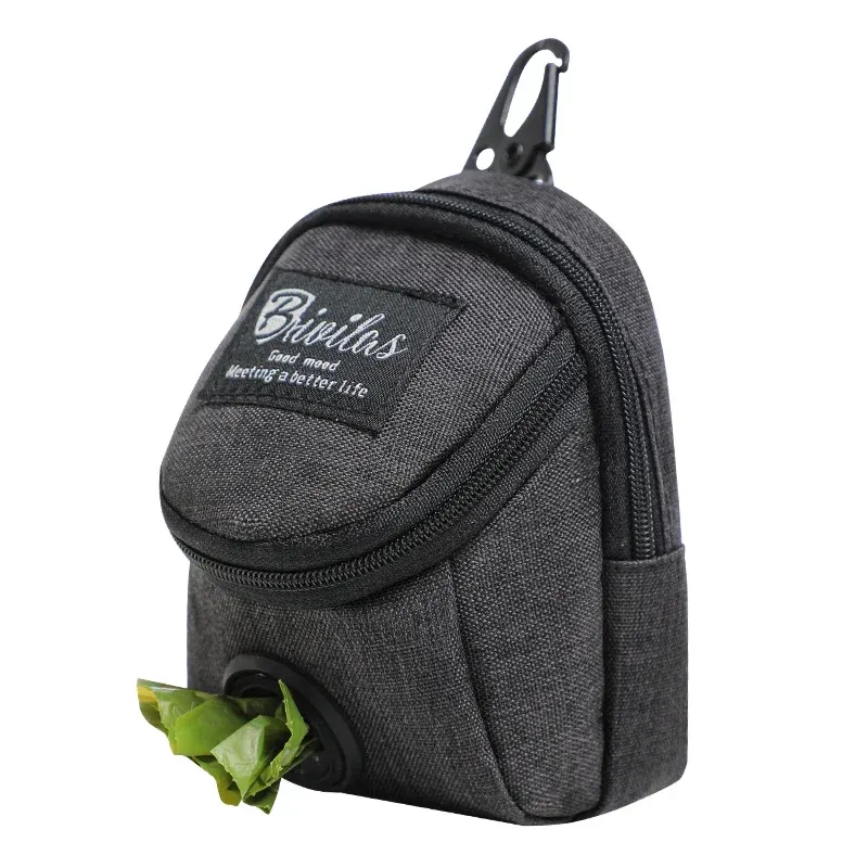 Portable Dog Training Treat Bag Pouch for Outdoor Use - Pet Puppy Snack Reward Waist Bag with Poop Bag Dispenser - Essential Pet Accessories for Walks and Training showcase 14