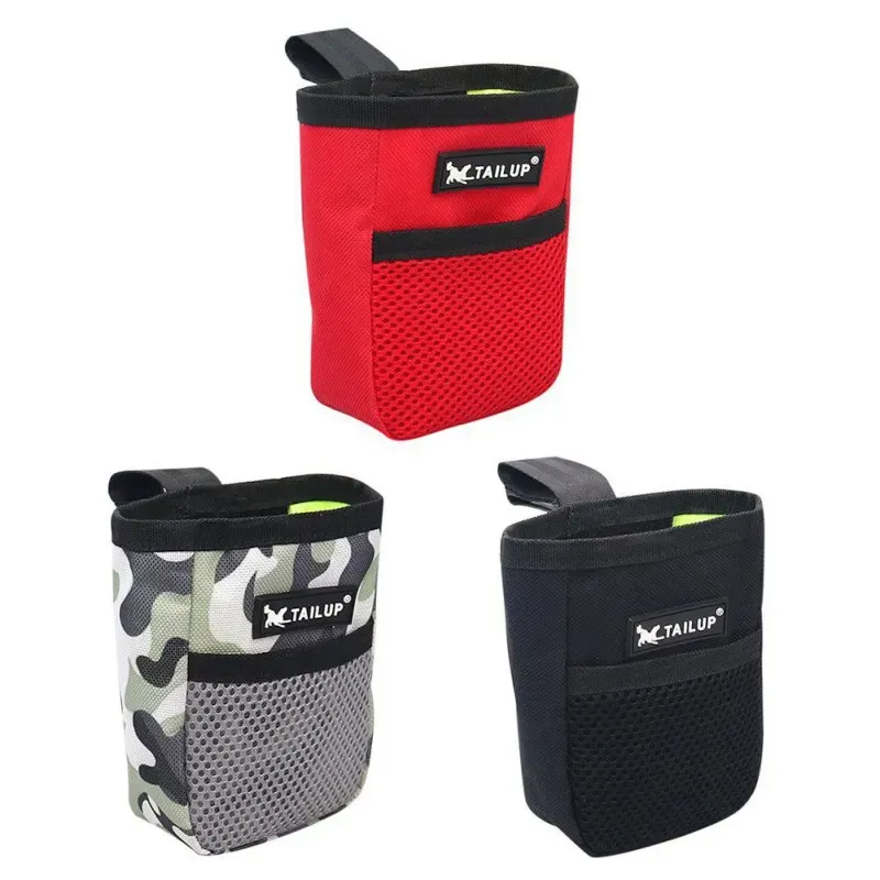 Durable Oxford Cloth Pet Treat Training Pouch Bag for Dogs - Portable Waist Belt Snack Reward Holder with Waste Bag Dispenser showcase 2
