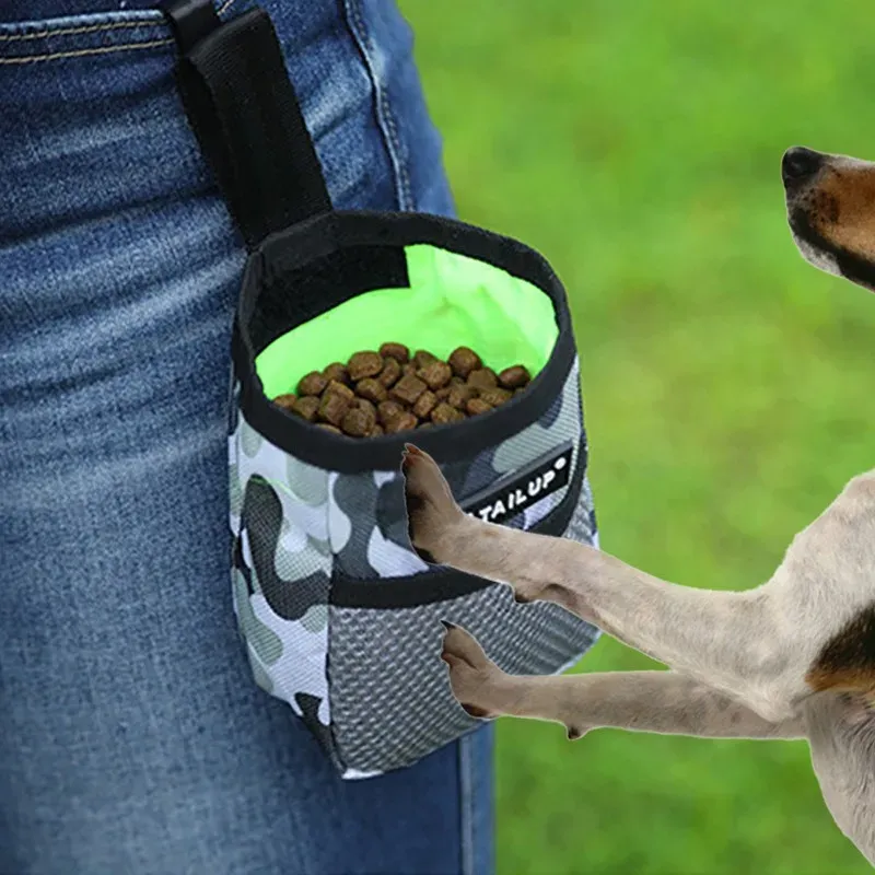 Pet Dog Training Treat Pouch Bag - Portable Waist Clip for Obedience Agility, Outdoor & Home Use, Easy Clean Reward Snack Holder - Image 1