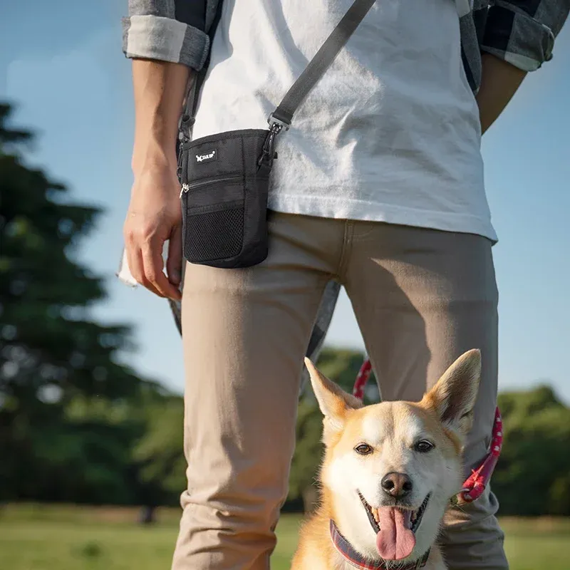 Pet Dog Training Treat Pouch Bag - Portable Waist Clip for Obedience Agility, Outdoor & Home Use, Easy Clean Reward Snack Holder - Image 5