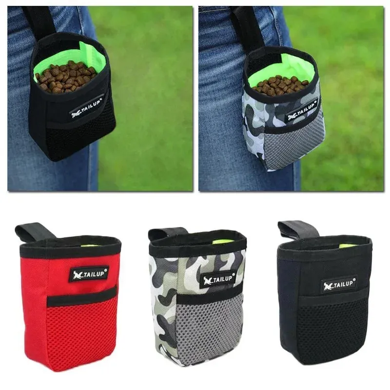 Pet Dog Training Treat Pouch Bag - Portable Waist Clip for Obedience Agility, Outdoor & Home Use, Easy Clean Reward Snack Holder - Image 2