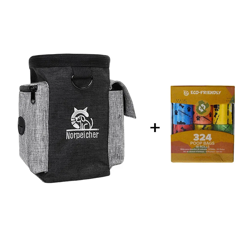 Multi-functional Pet Treat Training Bag for Dogs - Durable Oxford Cloth Fanny Pack with Adjustable Belt, Waste Bag Dispenser, and Storage Pockets for Outdoor Walks and Therapy thumbnail 6
