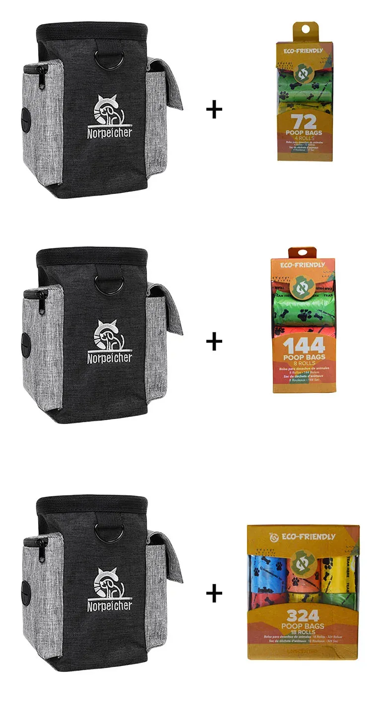 Multi-functional Pet Treat Training Bag for Dogs - Durable Oxford Cloth Fanny Pack with Adjustable Belt, Waste Bag Dispenser, and Storage Pockets for Outdoor Walks and Therapy showcase 17