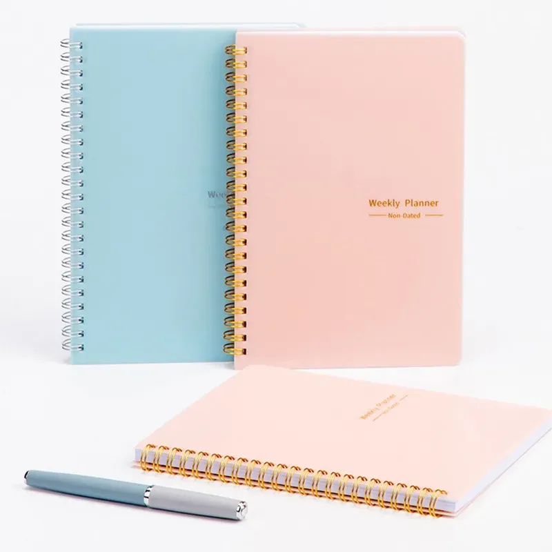 2024 Weekly Planner Agenda A5 Notebook with Pouch - 52 Weeks Schedule Organizer for School & Office | Durable Paper Stationery showcase 9