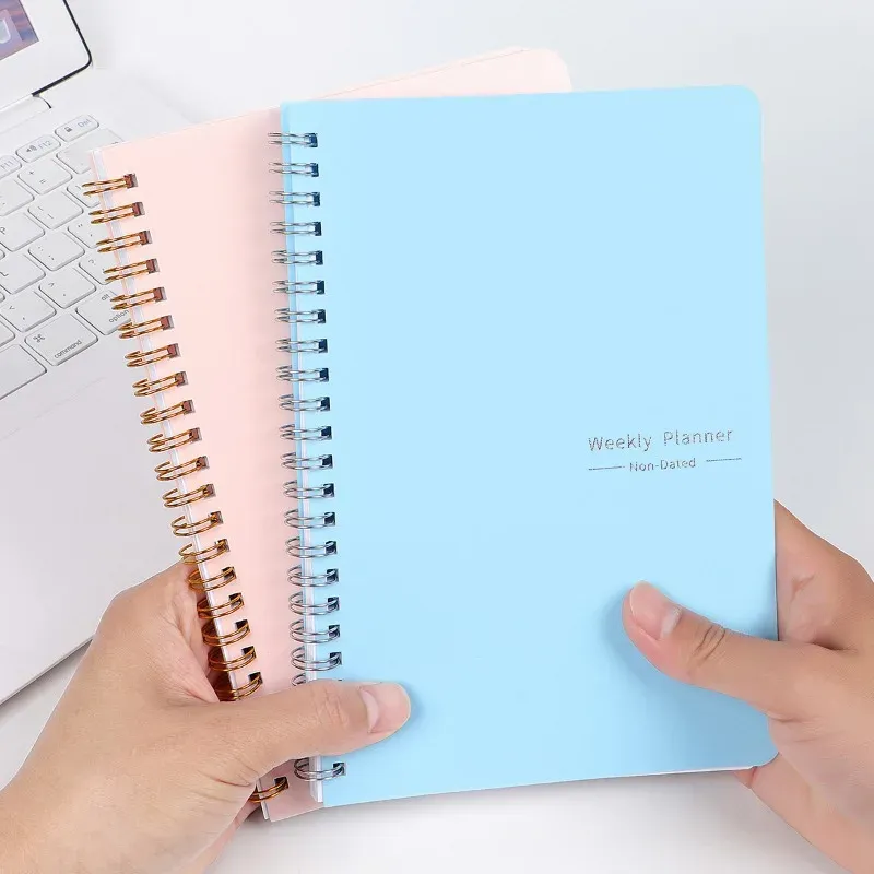 2024 Weekly Planner Agenda A5 Notebook with Pouch - 52 Weeks Schedule Organizer for School & Office | Durable Paper Stationery showcase 12