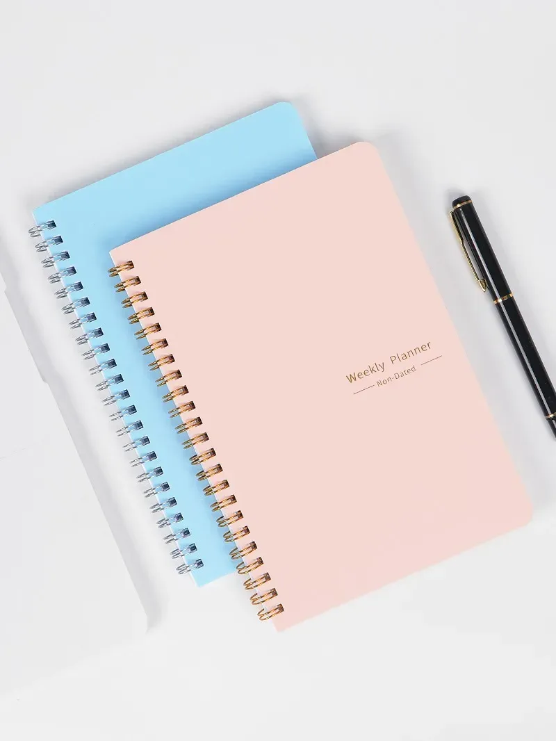 2024 Weekly Planner Agenda A5 Notebook with Pouch - 52 Weeks Schedule Organizer for School & Office | Durable Paper Stationery showcase 13