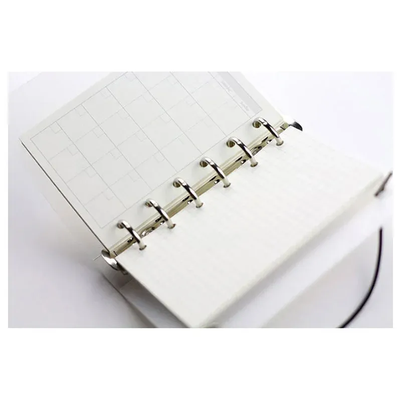 A5 A6 A7 Woodfree Paper Refill Pages for Filofax Planners, Creative Office Notebooks, Spiral Binder Inserts - 100gsm Thick Paper for Smooth Writing showcase 22
