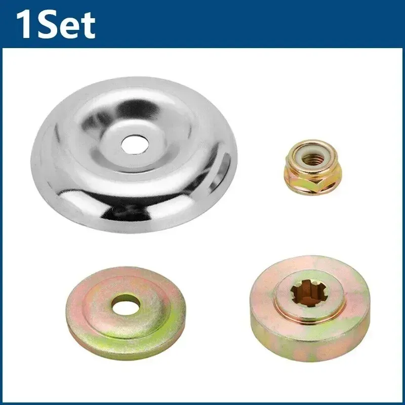Lawn Mower Grass Trimmer Head Adapter Nut Fixing Kit - Durable Replacement Parts for Garden Tools & Lawnmowers