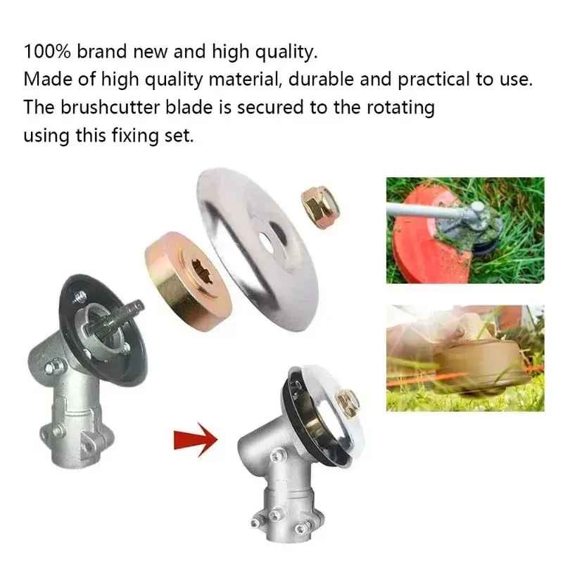 Lawn Mower Grass Trimmer Head Adapter Nut Fixing Kit - Durable Replacement Parts for Garden Tools & Lawnmowers showcase 3