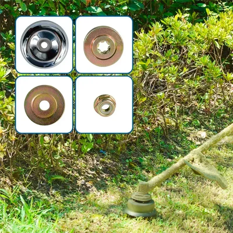 Lawn Mower Grass Trimmer Head Adapter Nut Fixing Kit - Durable Replacement Parts for Garden Tools & Lawnmowers showcase 7
