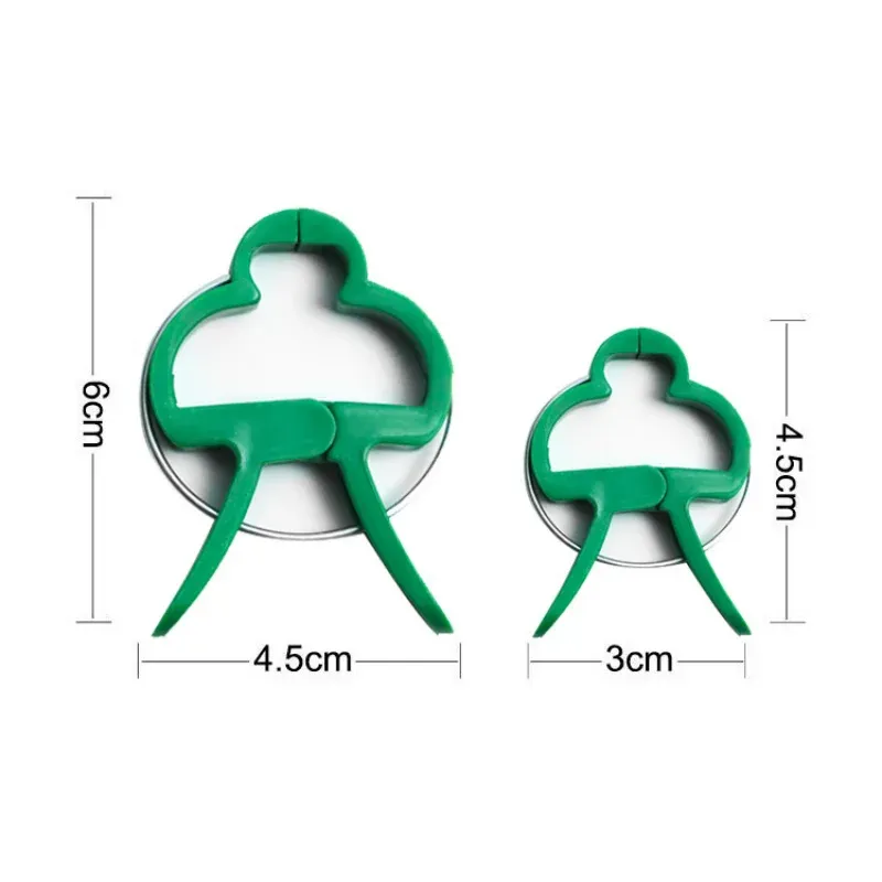 20Pcs Reusable Plant Support Clips for Garden & Greenhouse - Secure Vine, Flower, Seedling Stems & Branches - Durable Green Plastic with Galvanized Wire showcase 6