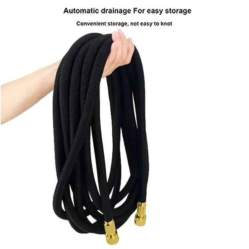 Expandable Magic Garden Hose with Spray Gun - High Pressure, Lightweight, Flexible for Car Washing, Outdoor Watering, and Irrigation showcase 12