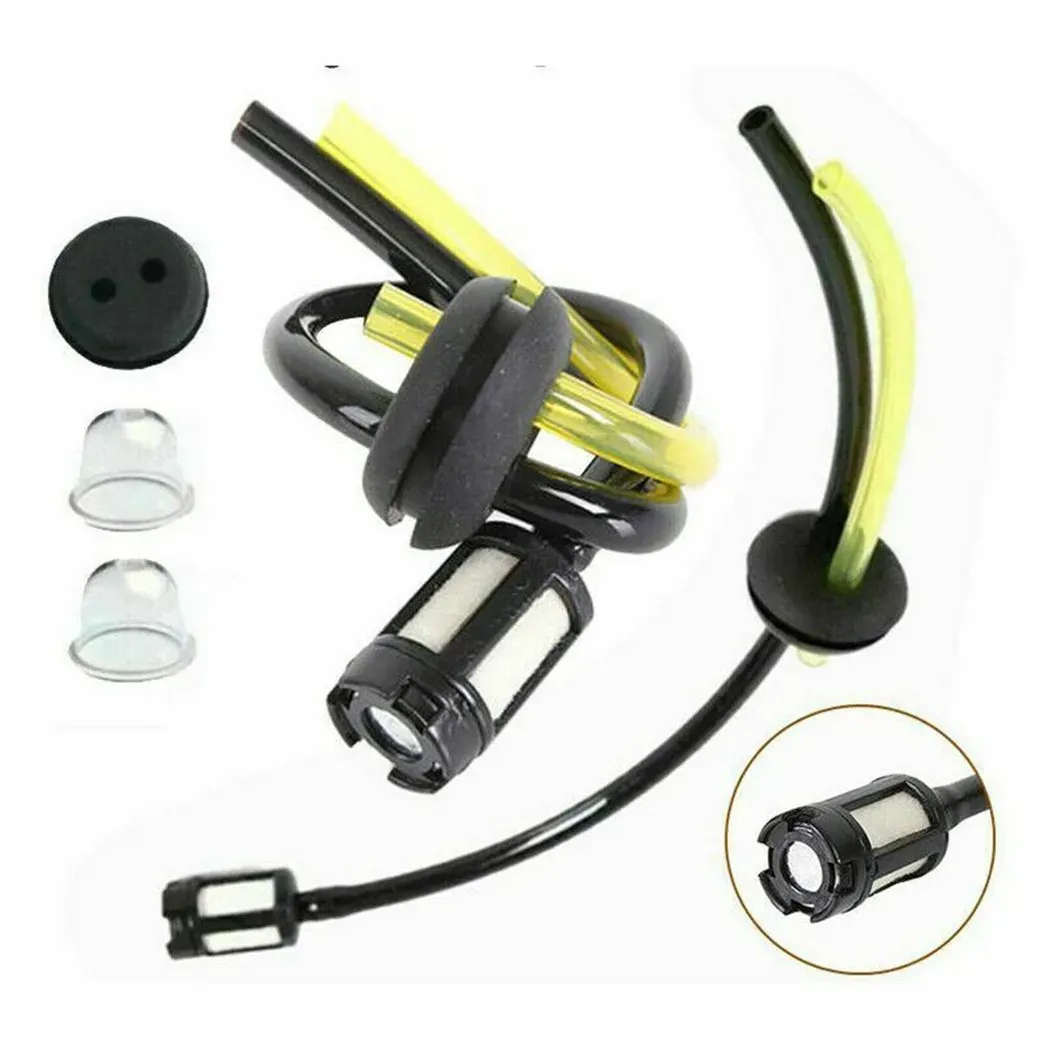 2 Sets Fuel Filter Kit with Priming Bulbs & Fuel Hose Seals for Brushcutters, Hedge Trimmers, Lawn Mowers - Durable Garden Power Equipment Accessories showcase 3