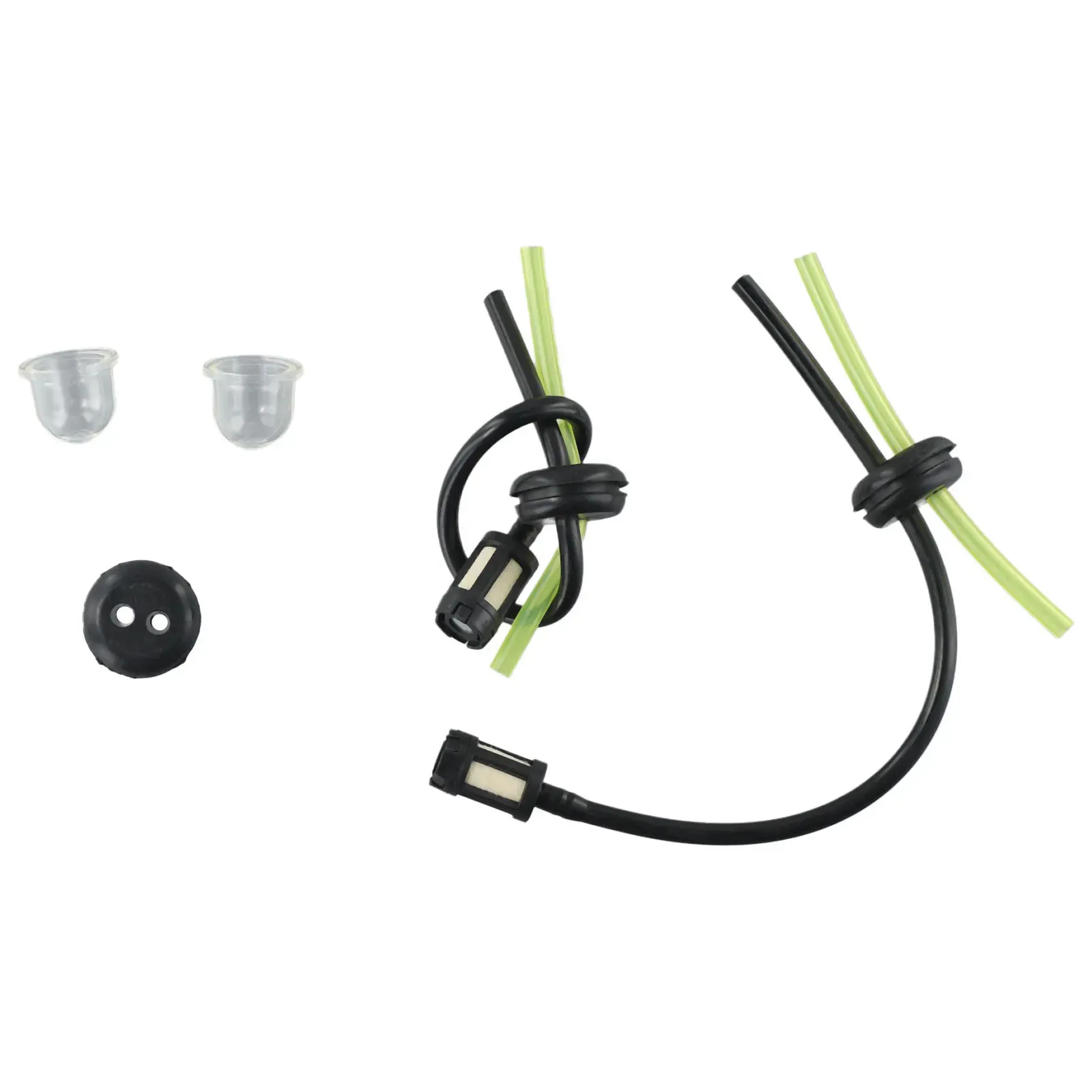 2 Sets Fuel Filter Kit with Priming Bulbs & Fuel Hose Seals for Brushcutters, Hedge Trimmers, Lawn Mowers - Durable Garden Power Equipment Accessories thumbnail 4