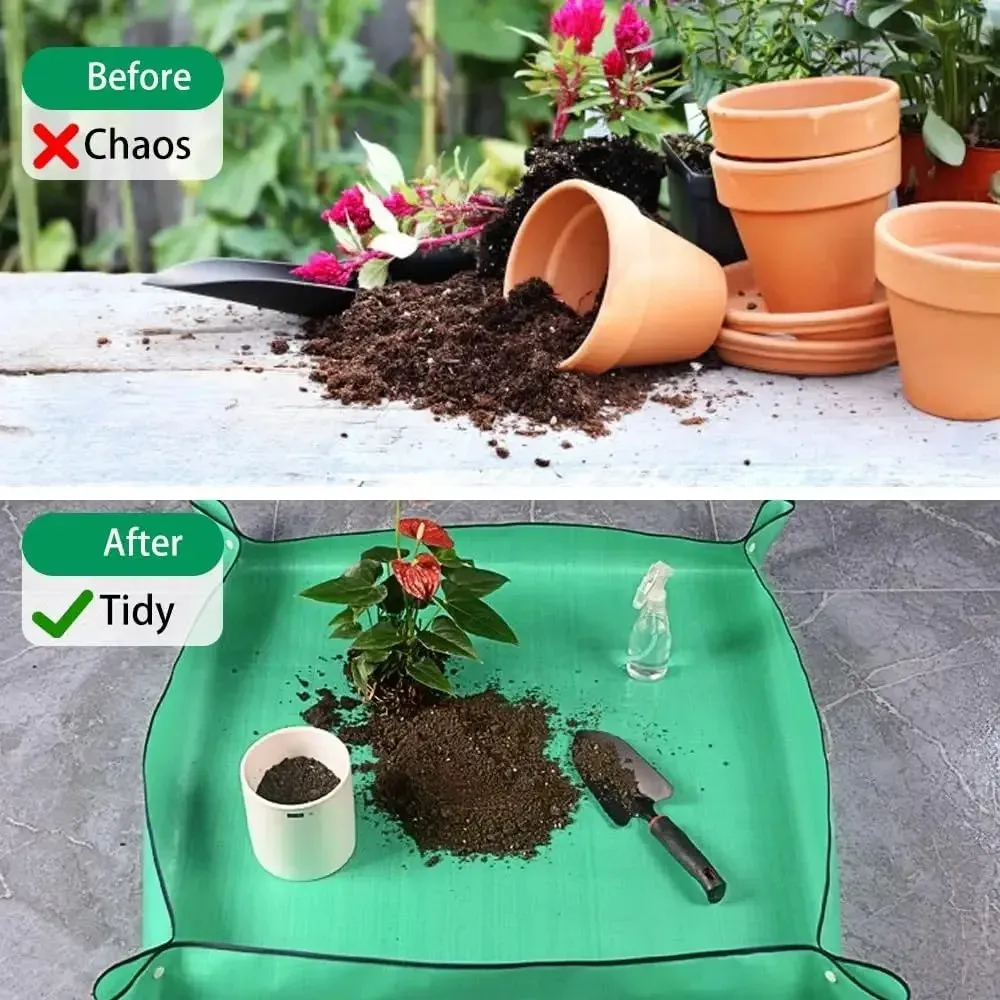 3-Piece Mini Gardening Tool Set: Durable Iron Shovel, Rake & Trowel with Comfortable Wooden Handles for Indoor & Outdoor Planting showcase 10