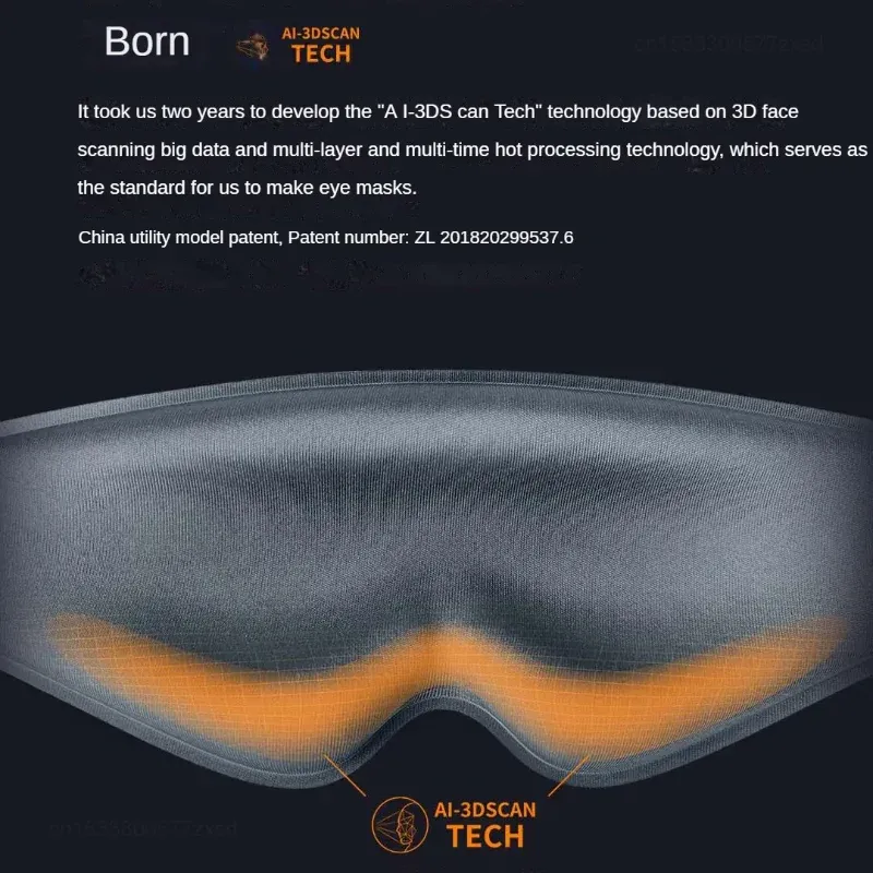 Mijia Dreamlight 2S Full Shading Eye Mask for Deep Sleep, Portable Relaxing Sleeping Mask for Adults & All Ages, Blocks Out Light thumbnail 3