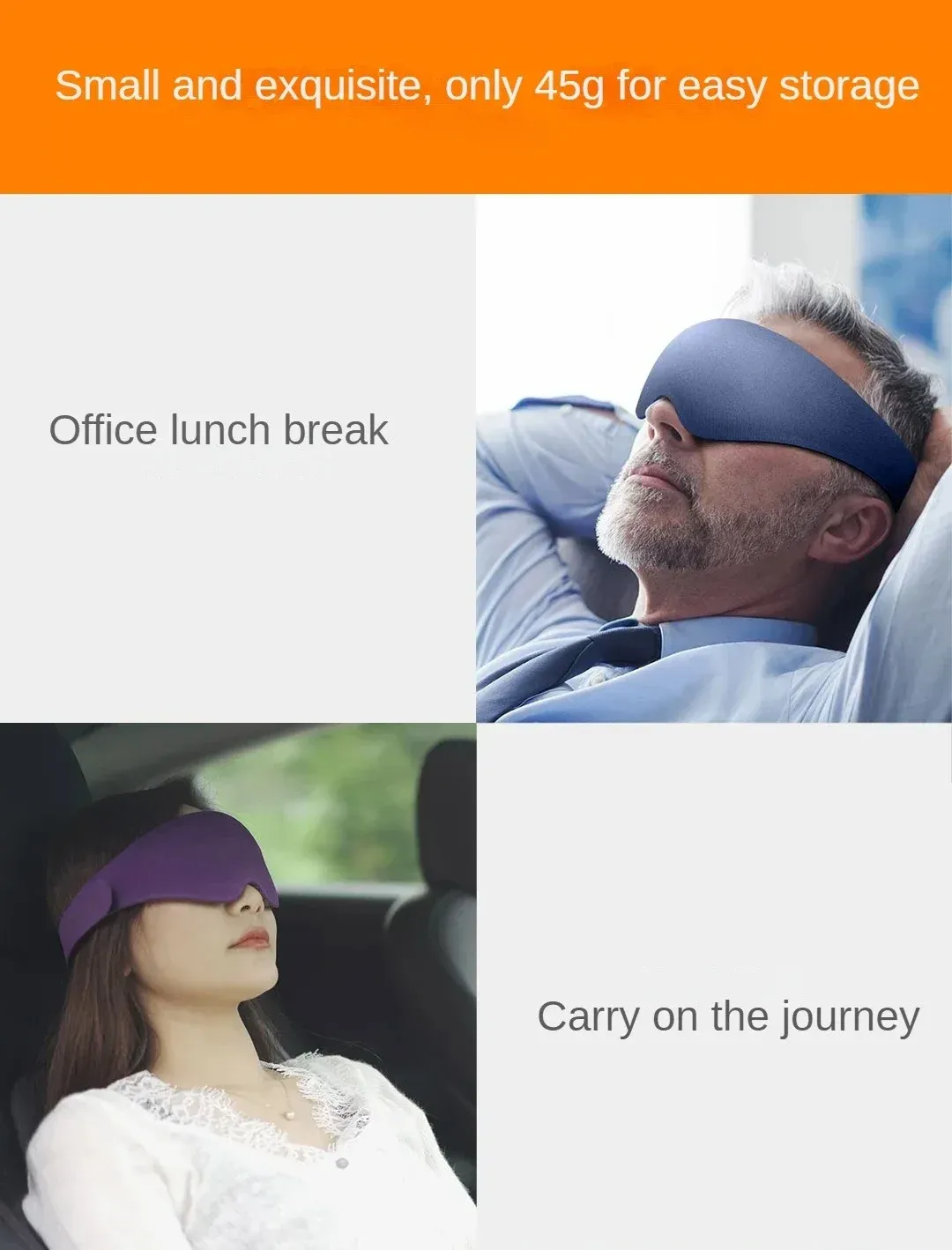 Mijia Dreamlight 2S Full Shading Eye Mask for Deep Sleep, Portable Relaxing Sleeping Mask for Adults & All Ages, Blocks Out Light showcase 14