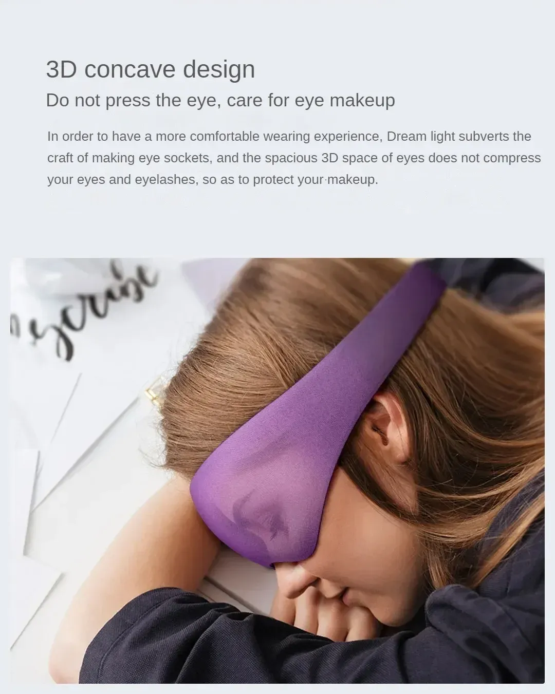 Mijia Dreamlight 2S Full Shading Eye Mask for Deep Sleep, Portable Relaxing Sleeping Mask for Adults & All Ages, Blocks Out Light showcase 10