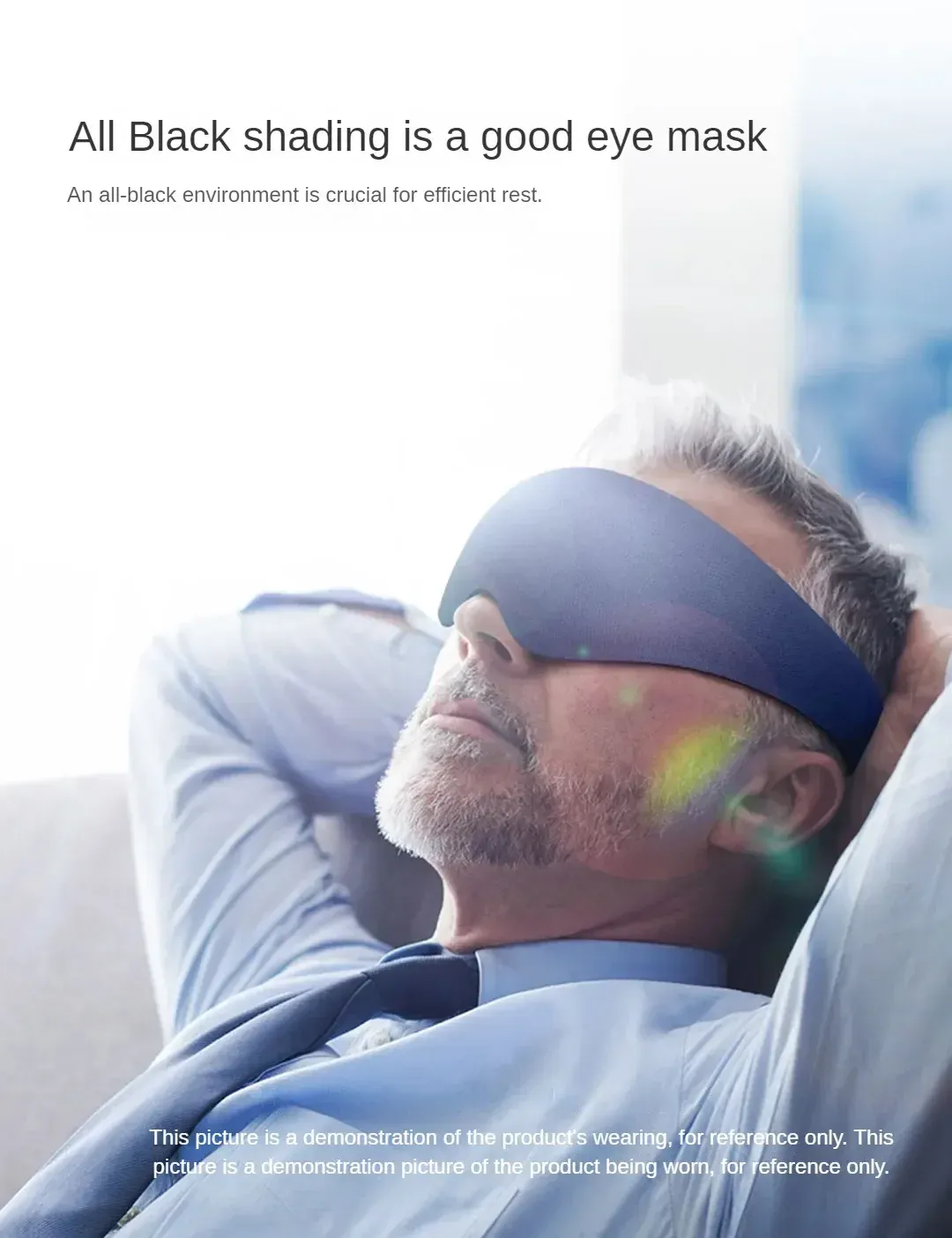 Mijia Dreamlight 2S Full Shading Eye Mask for Deep Sleep, Portable Relaxing Sleeping Mask for Adults & All Ages, Blocks Out Light showcase 8