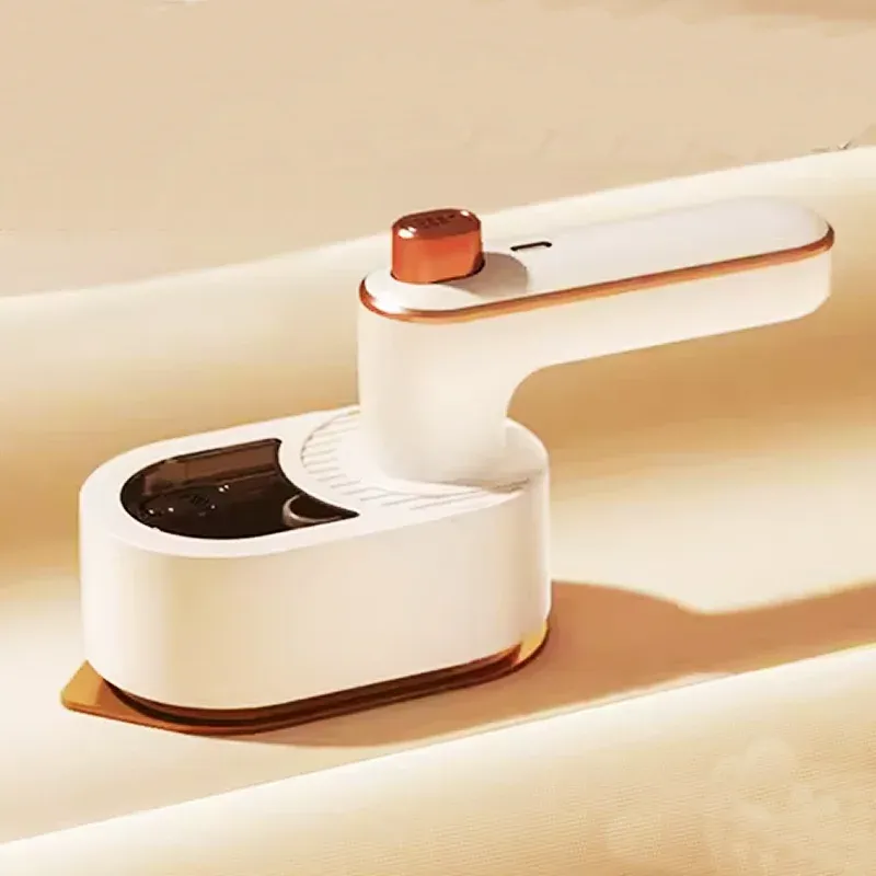 Portable Handheld Clothes Steamer Iron for Travel & Home Use - Powerful Garment Steamer for Wrinkle-Free Fabric, Compact Design