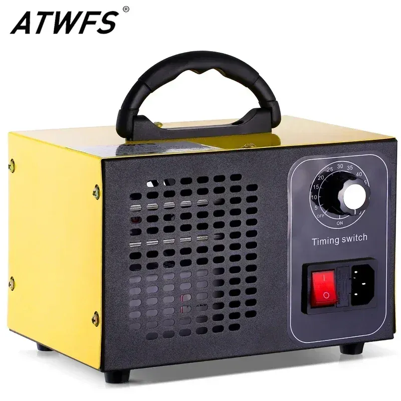 220V 60000mg Ozone Generator Air Purifier for Home & Car - Powerful Disinfection Sterilization Ozonizer for Odor Removal & Air Freshening thumbnail 1